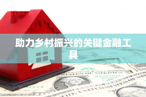 车城助力乡村振兴的关键金融工具