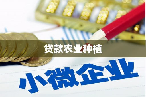 车城贷款农业种植