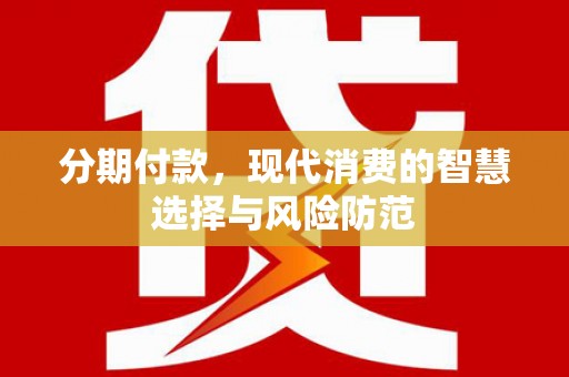 车城分期付款，现代消费的智慧选择与风险防范
