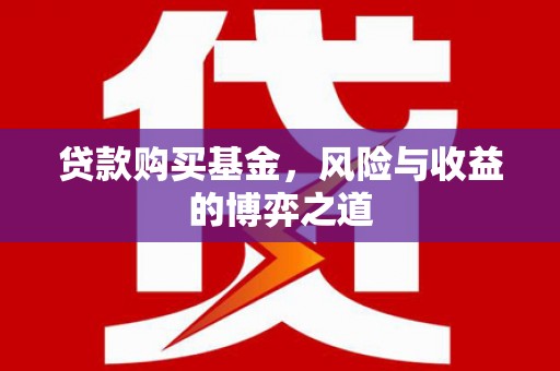 车城贷款购买基金，风险与收益的博弈之道