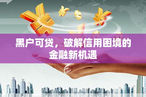 车城黑户可贷，破解信用困境的金融新机遇
