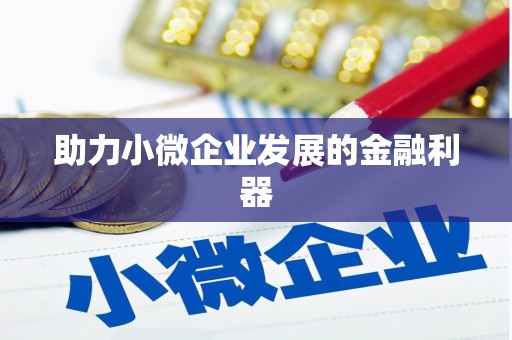 车城助力小微企业发展的金融利器