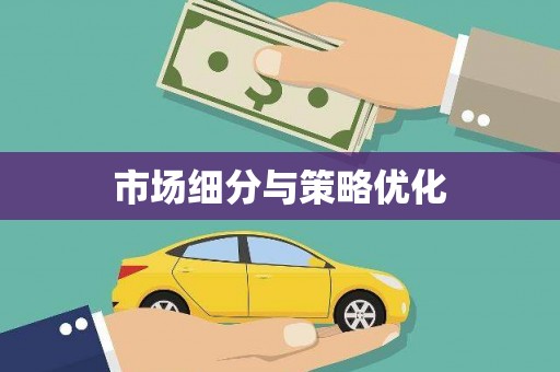 车城市场细分与策略优化