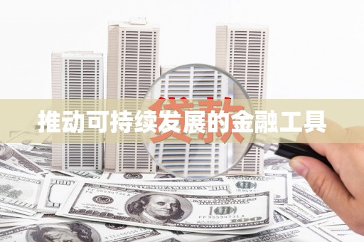 车城推动可持续发展的金融工具