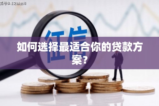 车城如何选择最适合你的贷款方案？