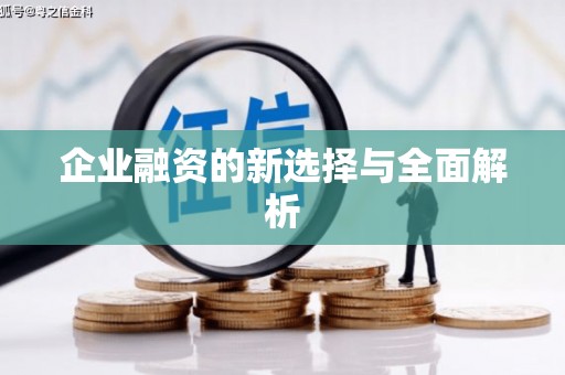 车城企业融资的新选择与全面解析