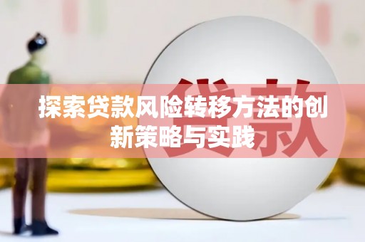 车城探索贷款风险转移方法的创新策略与实践